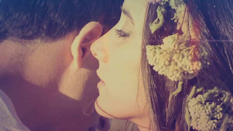 Whispering woman